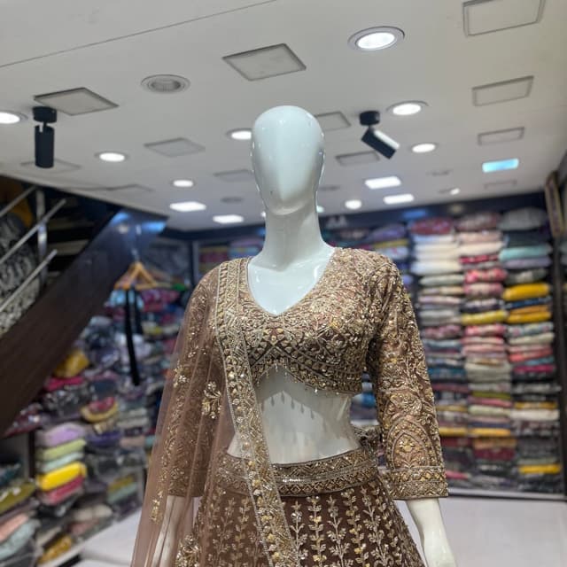 Gold Lehenga
