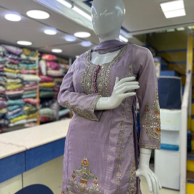 Purple Salwar Suite