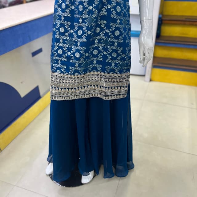 Blue Salwar Suite