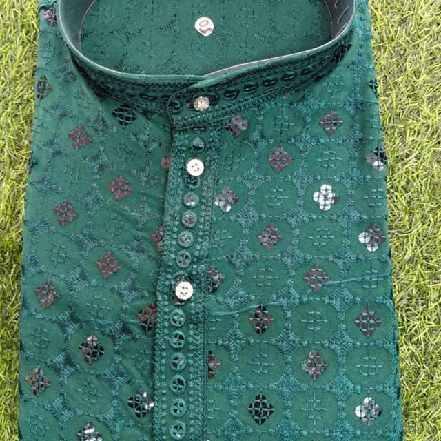 Green Kurta
