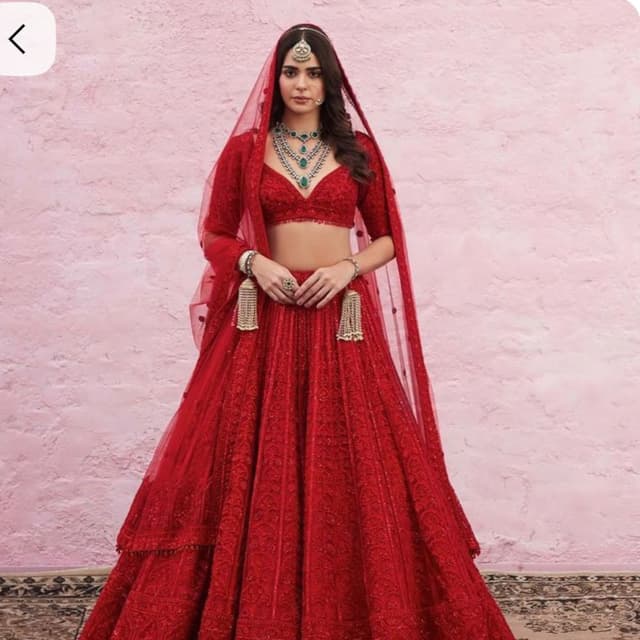 Red Lehenga Choli