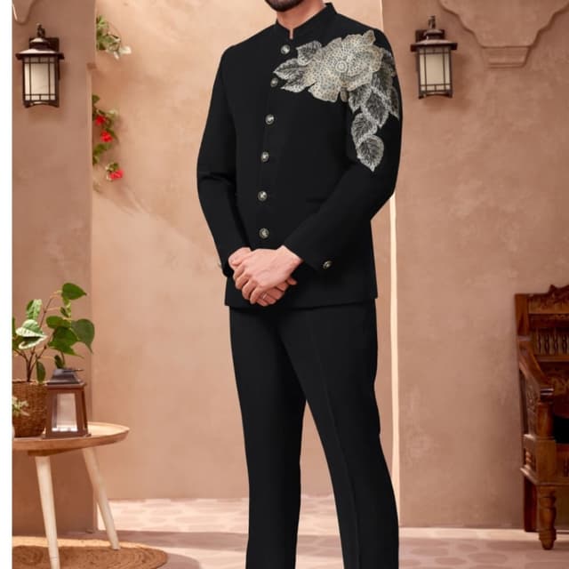 Black and Silver Jacket