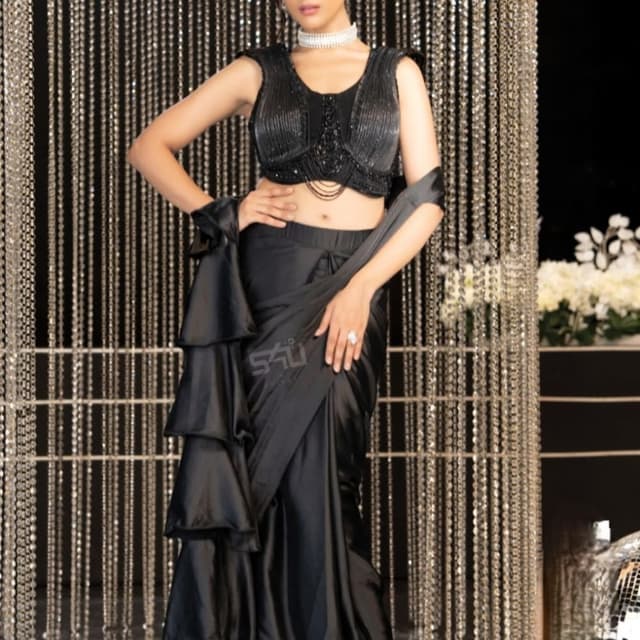 Black Saree