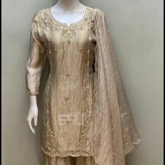 Gold Salwar Suit