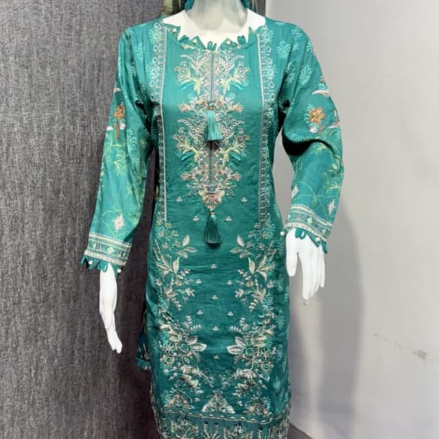 Cotton patch work suit