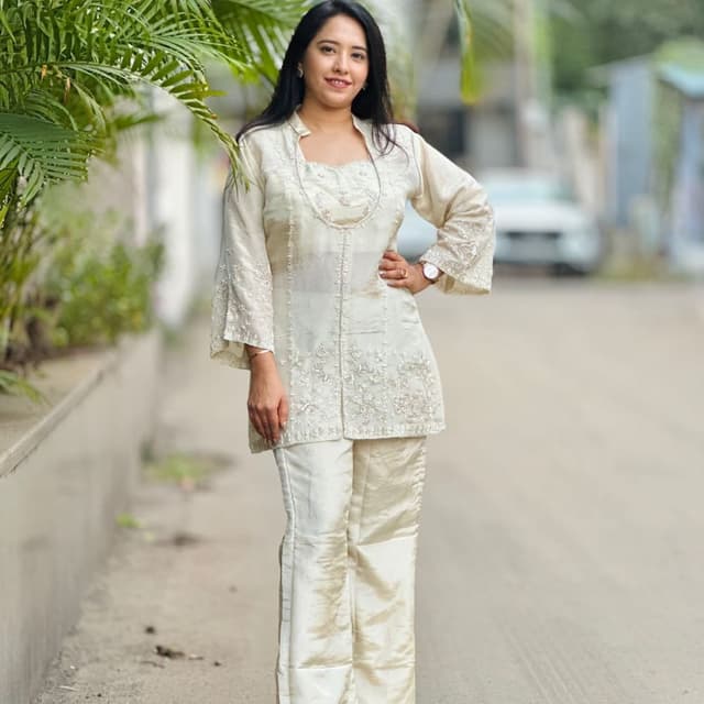 Ivory Kurta Set