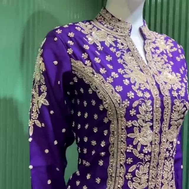 Purple and Gold Jacket