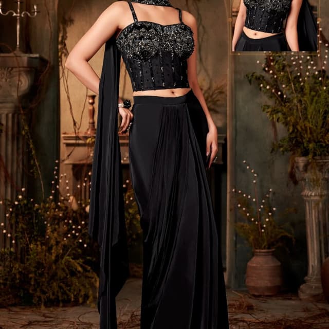 Black Lehenga Choli