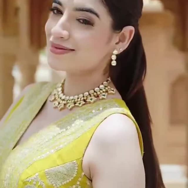 Yellow with gold accents Dress