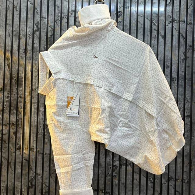 White and Gray Shirt