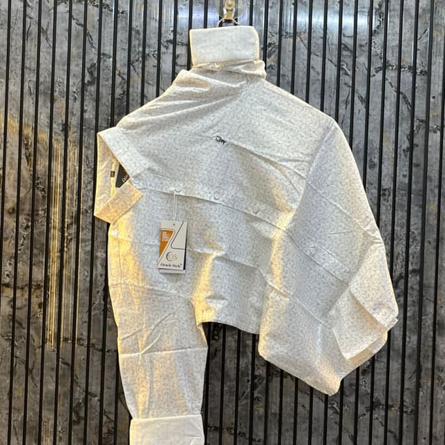 White and Gray Shirt