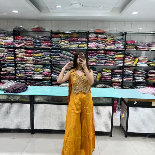 Mustard Yellow, Gold Jumpsuit