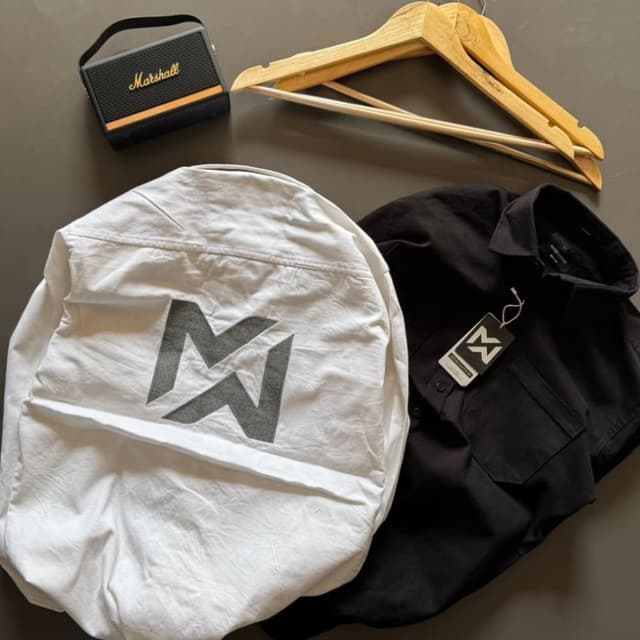 Black and White Shirt