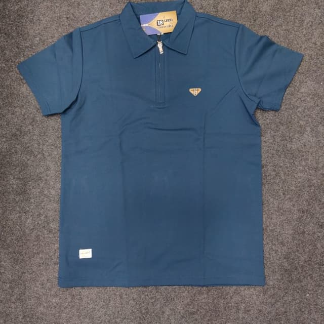 Teal Blue Polo Shirt