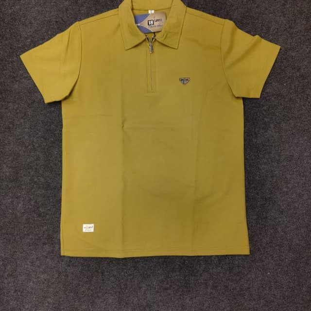 Mustard Yellow Polo Shirt