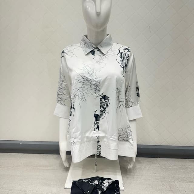 Black and White Shirt