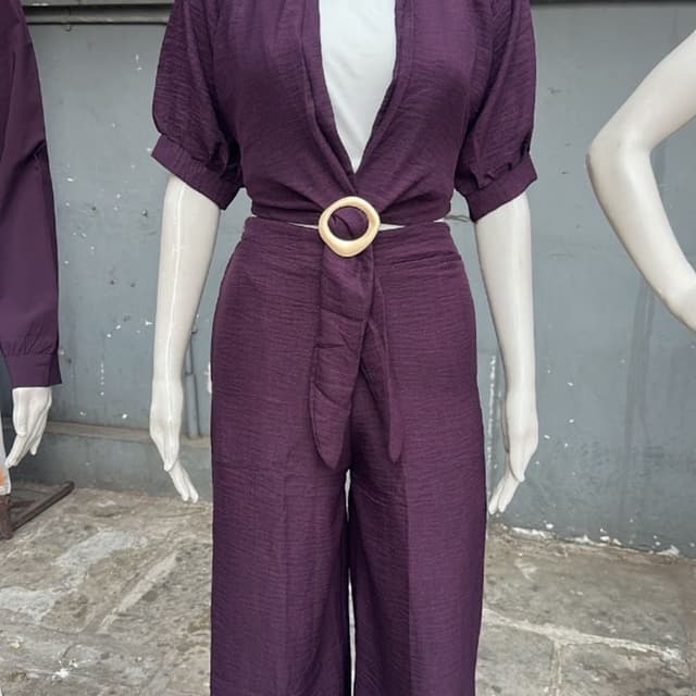 Deep Purple Jumpsuit