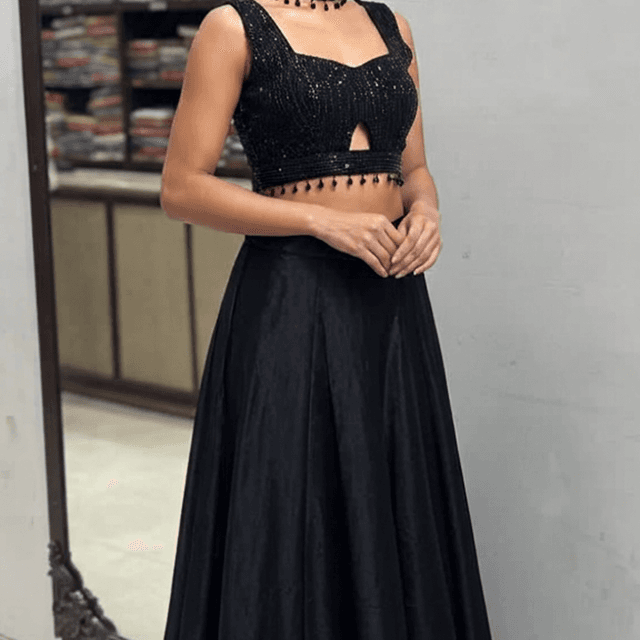 Black Lehenga Choli