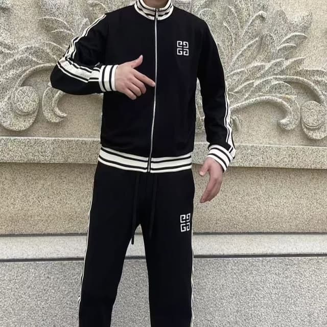 Black and White Tracksuit