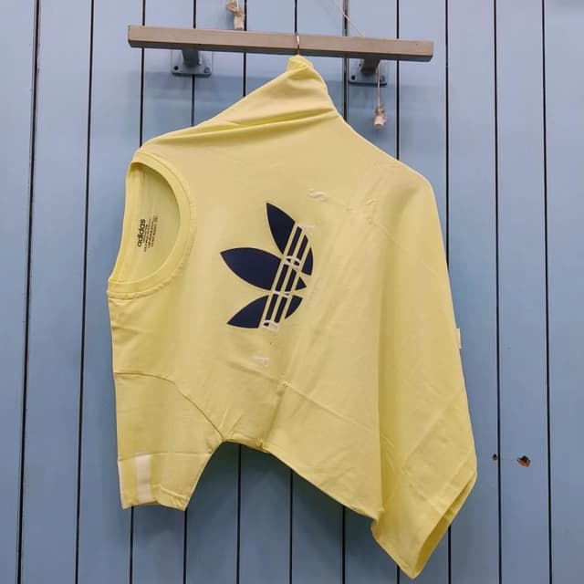 Yellow and Navy Blue T-shirt